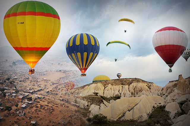 7 Awesome Places For Hot Air Balloon Rides In India