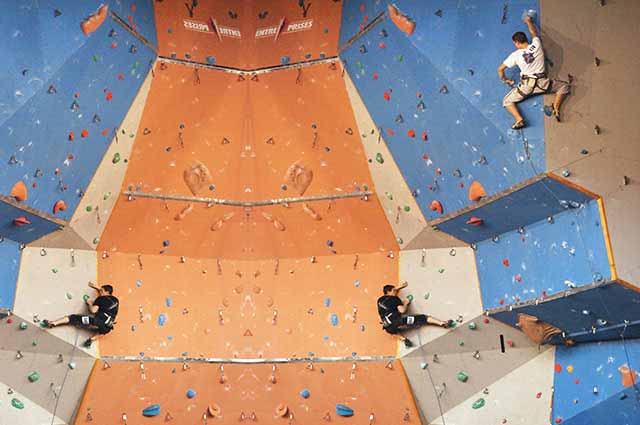 Artificial Wall Climbing in Nainital