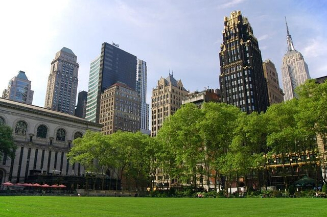 Bryant Park's Bank of America Winter Village In Christmas 2022 at NYC