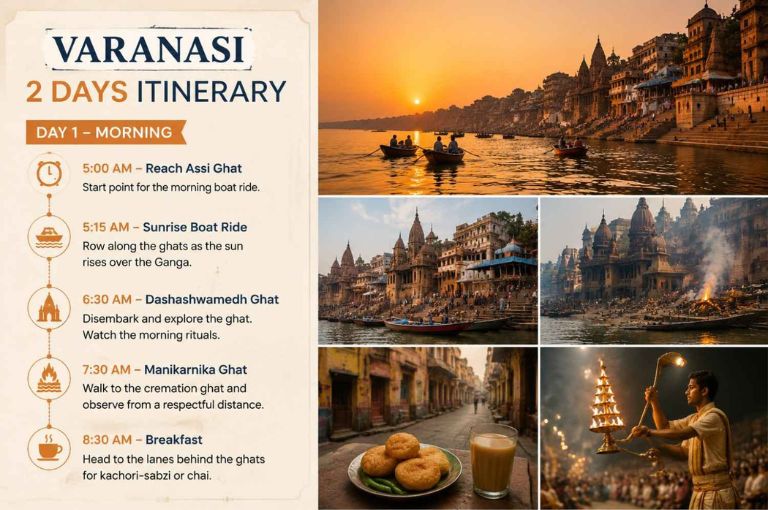 Day 1: The Ghats, the Ganga, and the Gali