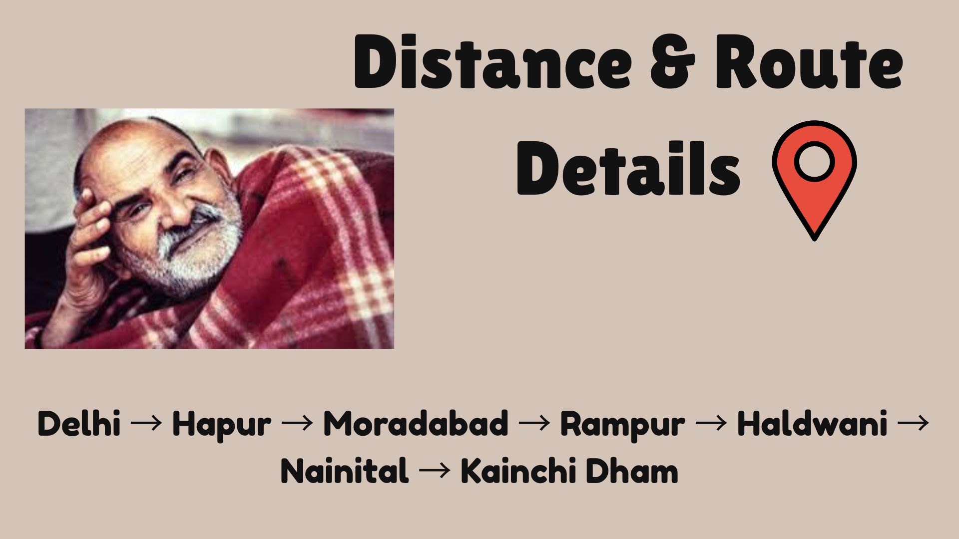 delhi-to-kainchi-dham-route-details