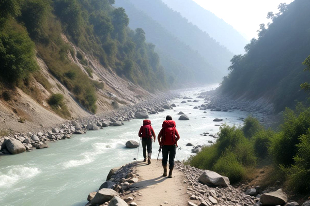Exploring Best Locations For Trekking Near Rishikesh Image