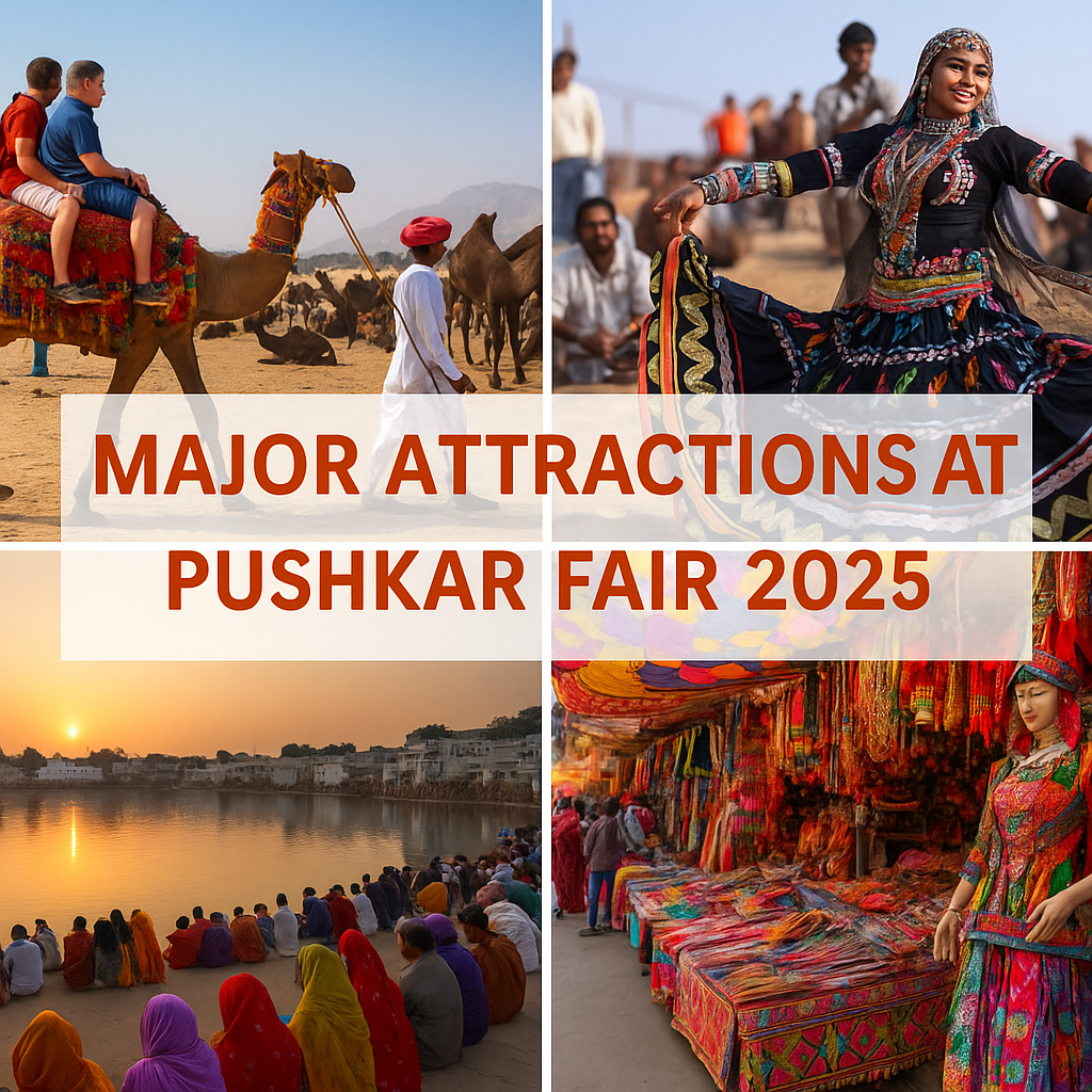 Major Attractions at Pushkar Fair 2025