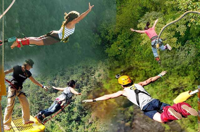 Top 6 Places For Bungee Jumping In India