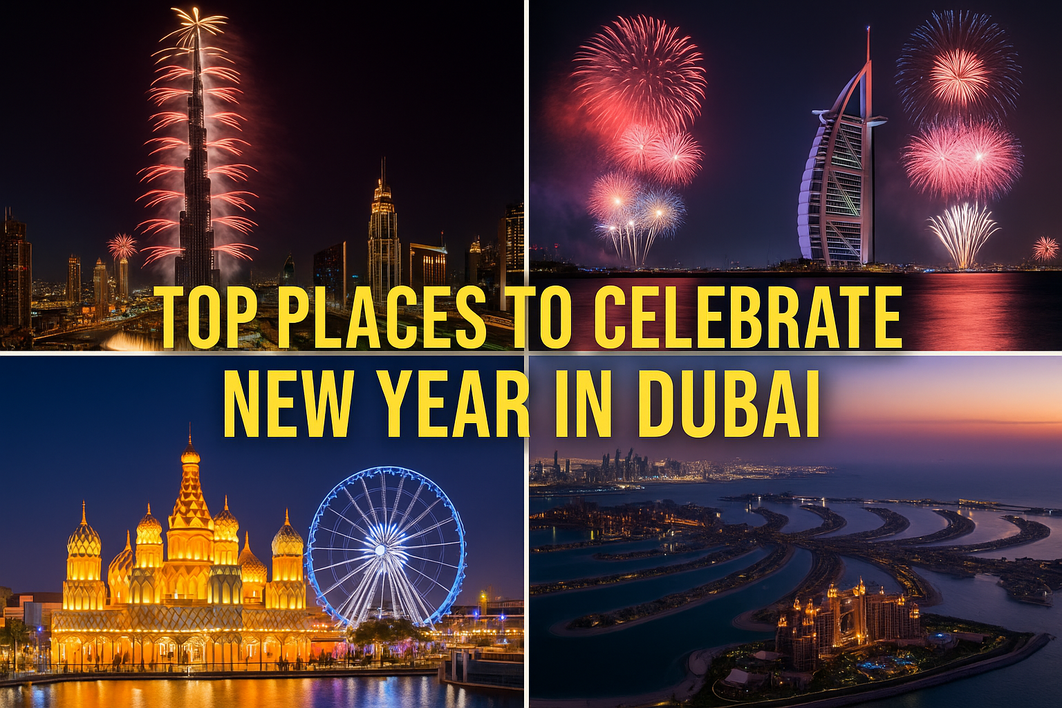 Top Places to Celebrate New Year in Dubai