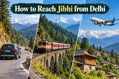 how-to-reach-jibhi-from-delhi