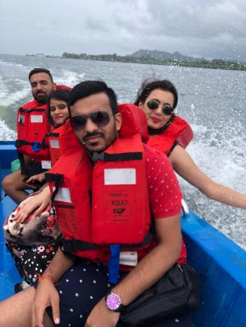 Andaman speed boat ride