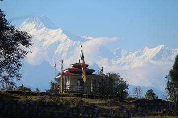 kangchenjunga from silk route