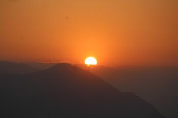 sun rise from phademchen silkroute