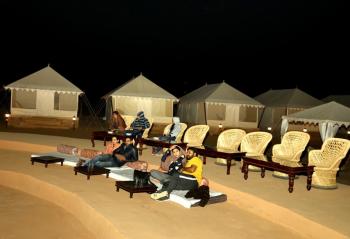 Resorts in Sam sand dunes Jaisalmer