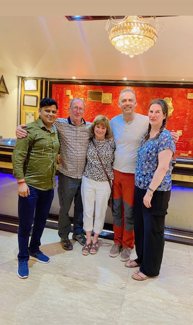 Peter Reeves & Friends from United Kingdom for 3 weeks North India Trip