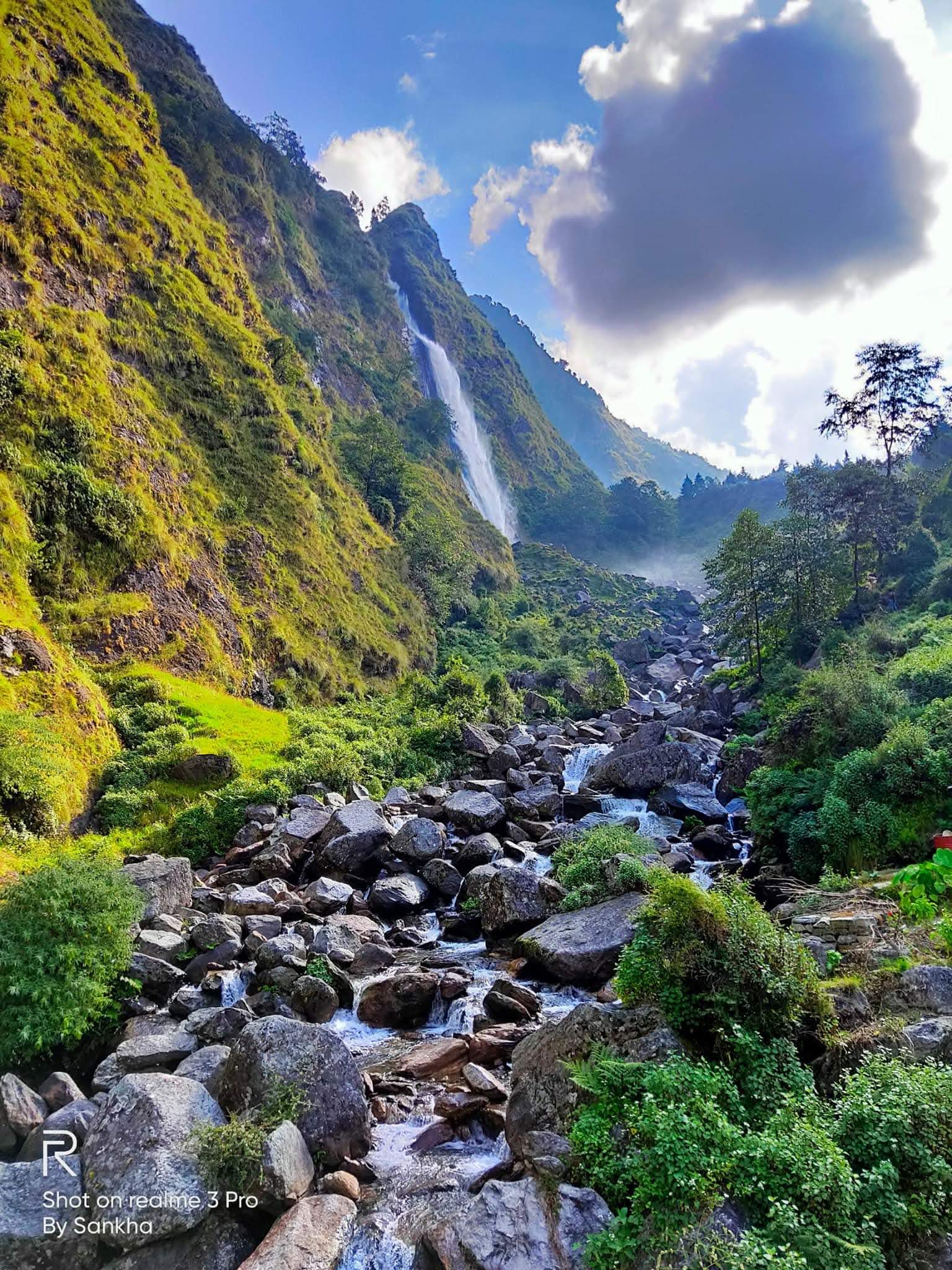 Birthi water fall Munsyari