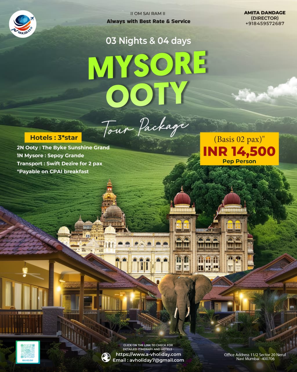 Mysore & Ooty