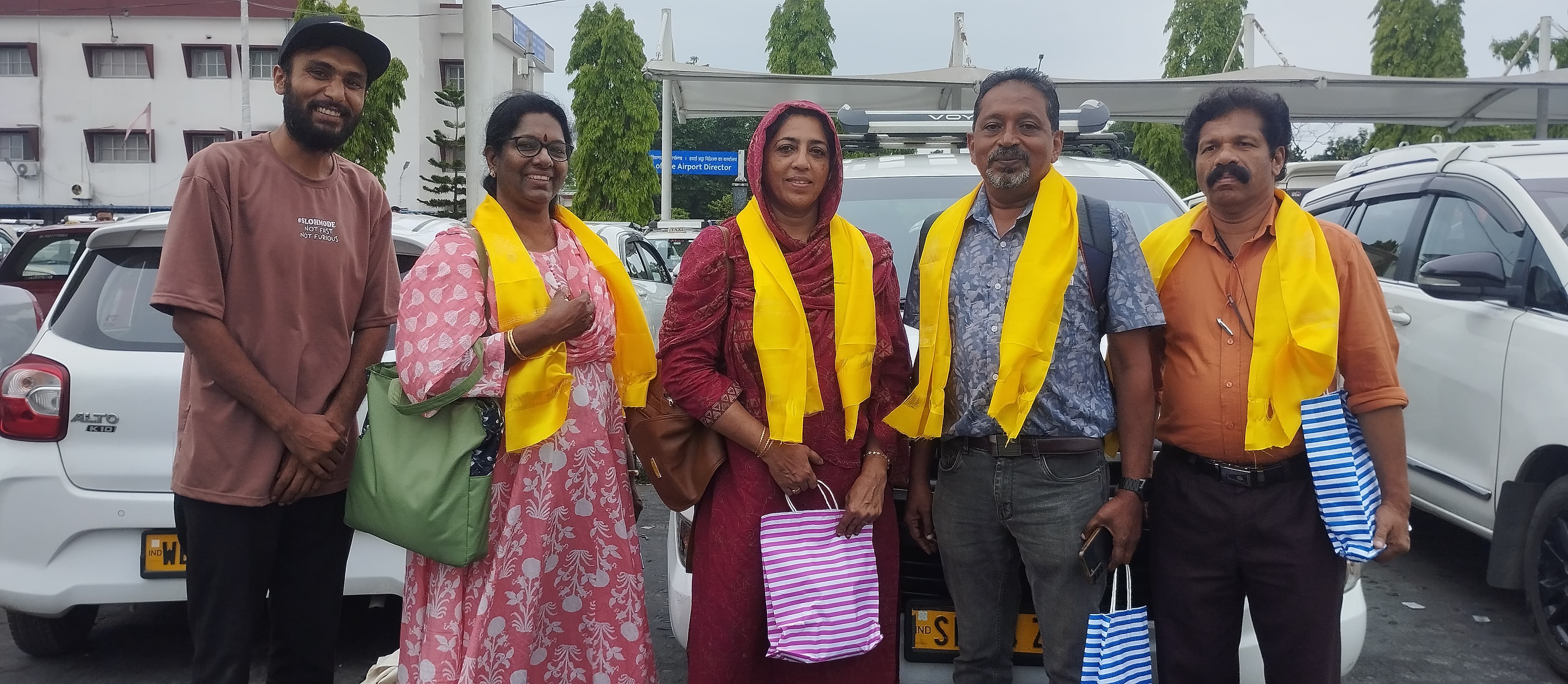 Mr Abdusalam & Mr Vijayan trip to Pelling, Ravangla, Gangtok & Limthang