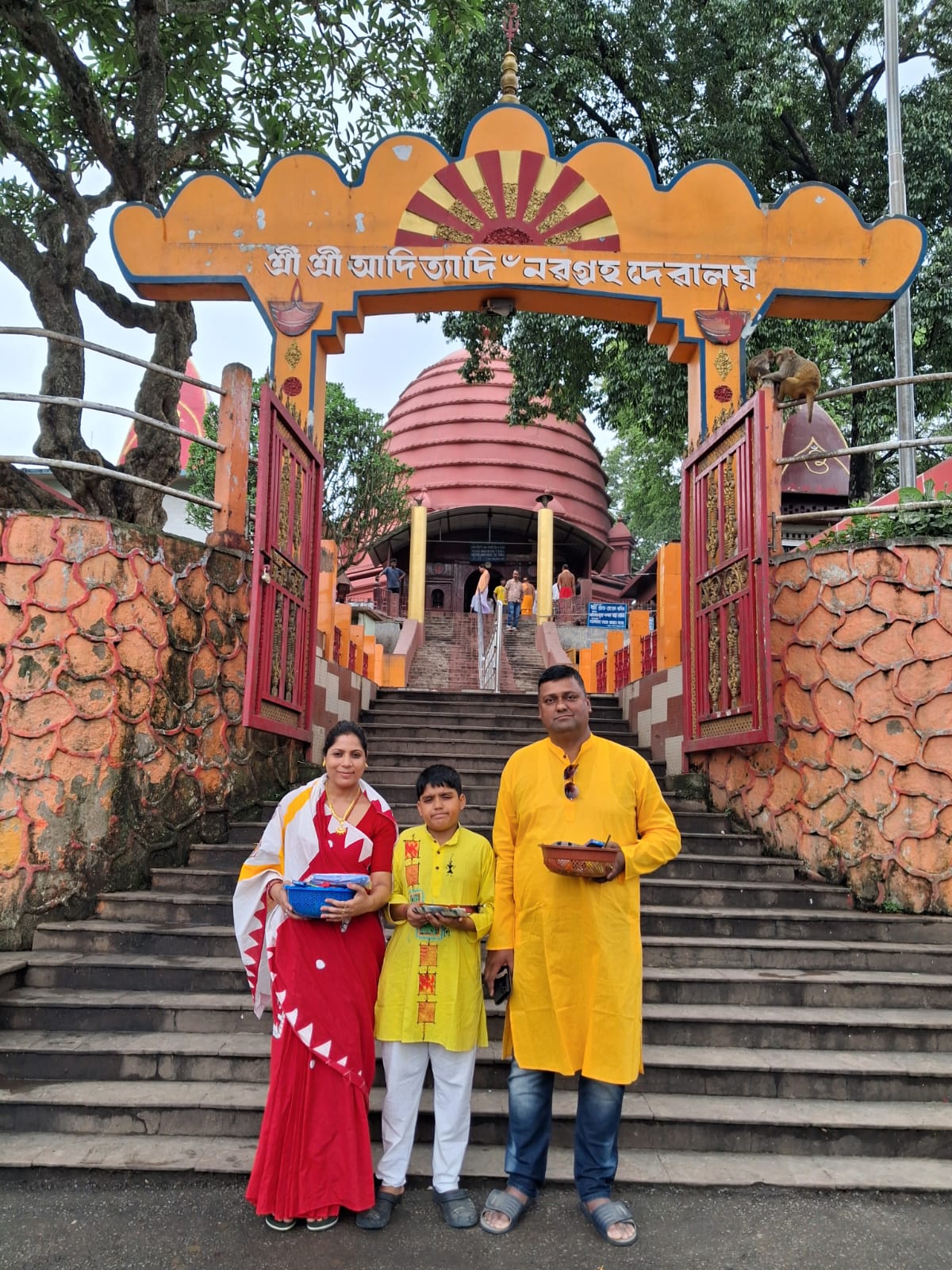 Our Happy Customer Mr Kaustav Roy & Family at Arunachal Pradesh