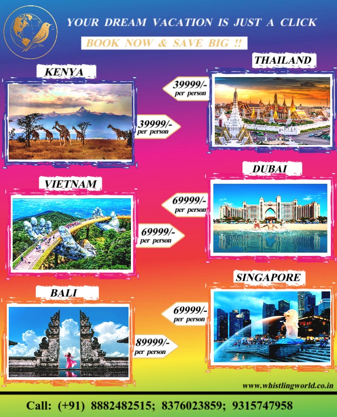 BOOK NOW SAVE BIG - YOUR DREAM VACATION IS JUST A CLICK