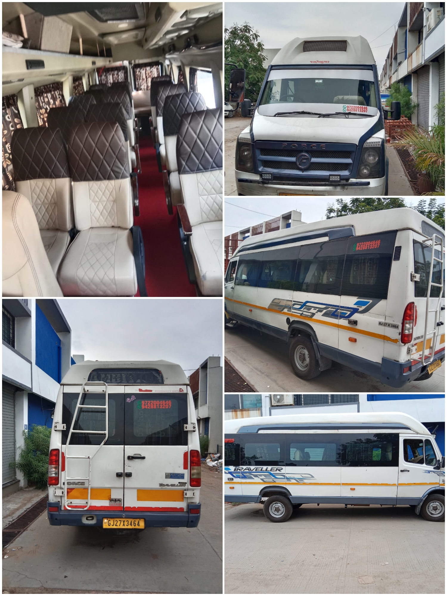 Tempo traveller 20 sit