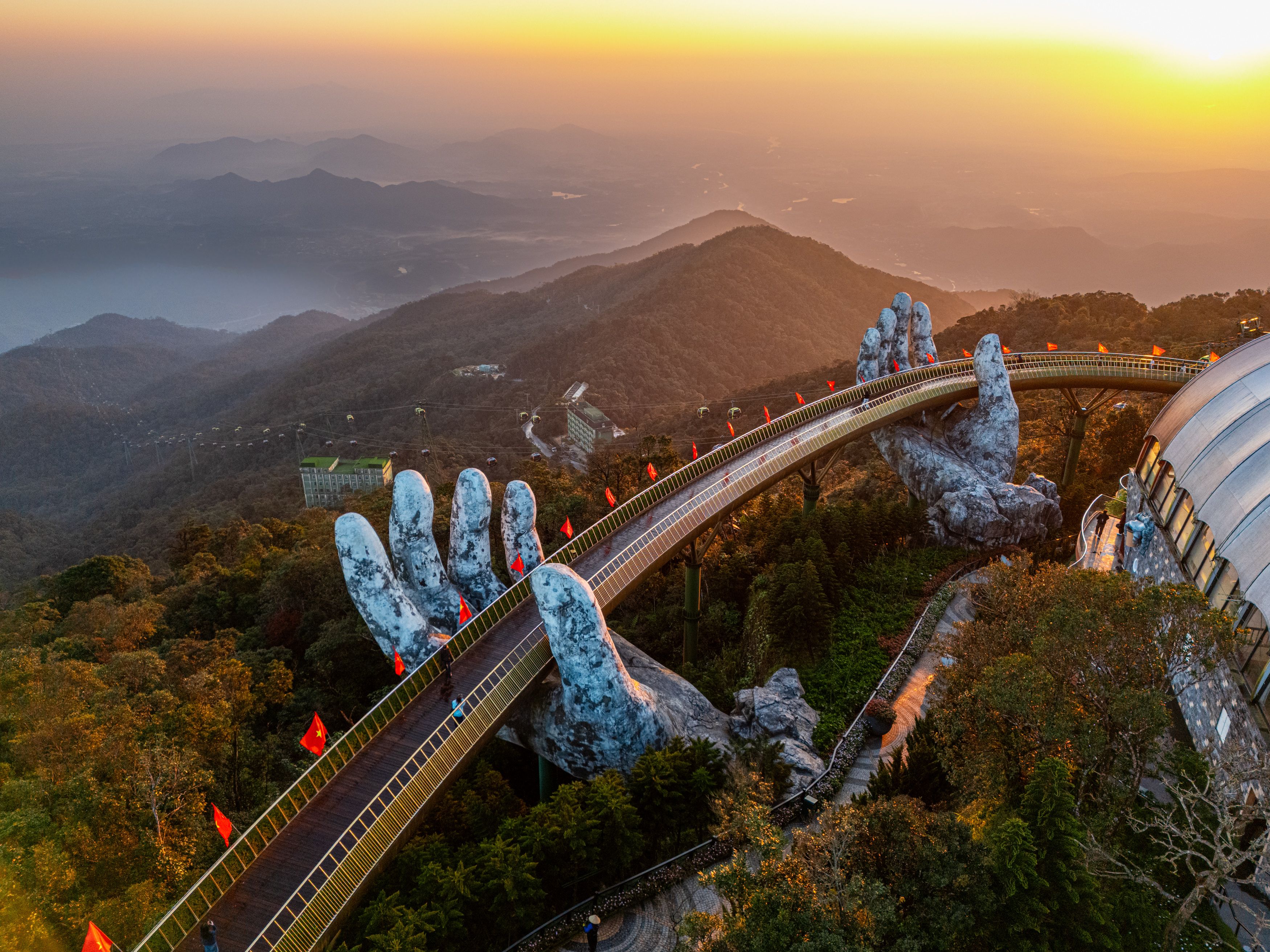 Golden Bridge Da-Nang, Vietnam