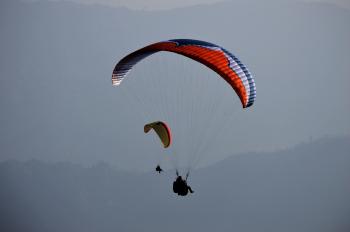 Paragliding,Sikkim