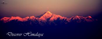 Morning view of Kanchendzonga