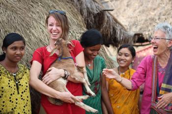 A Village Visit in India