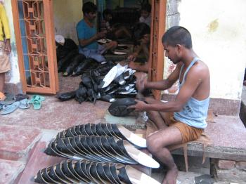 Shoe Maker in Agra