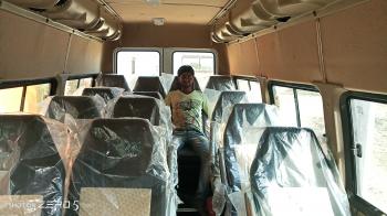 New Tata Winger 15 seater full luxury with push back seat