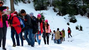 Snow Trekking in Manali