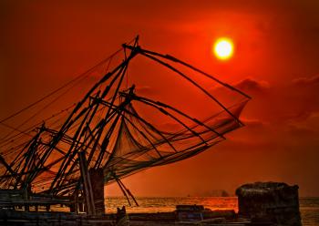 Chinese Fishing Nets - Cochin