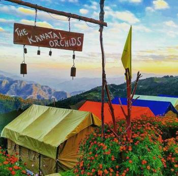 The Kanatal Orchids Camp Uttarakhand