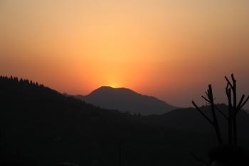 Sunrise View Kanatal Uttarakhand