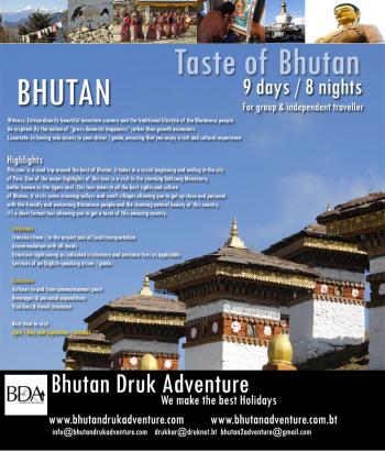 Taste of Bhutan