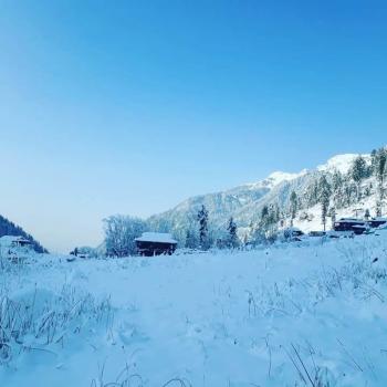 Malana snow view