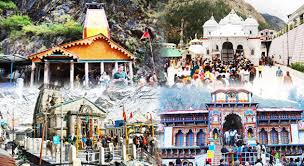 Gangotri,Yamunotri,Kedarnath,Badrinath