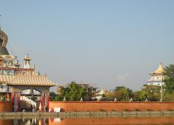 Great Drigung Lotus Stupa in Lumbini