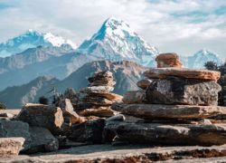 Himalayan Views in Ghorepani