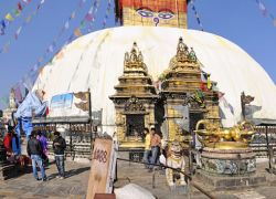 Swayambhunath Stupa in Lalitpur