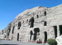 Yungang Grottoes in Datong