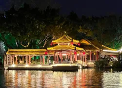 Riyue Shuangta Cultural Park in Guilin