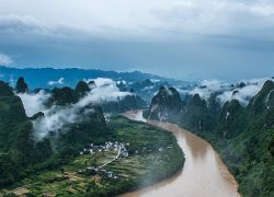 Xianggong Hill in Guilin