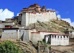 Gyantse Dzong in Gyantse