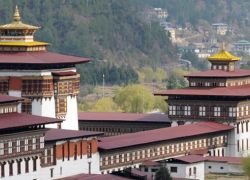 Dechencholing Palace in Thimphu