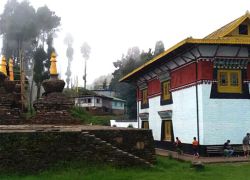 Sangacholing Monastery in Chukha
