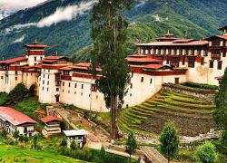 Bumthang Valley in Trongsa