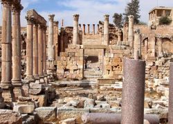 The Temple of Artemis in Jerash