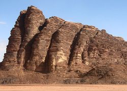 The Seven Pillars Of Wisdom in Wadi Rum