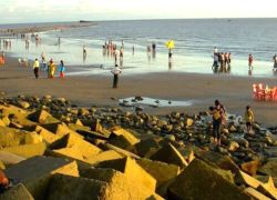 Patenga Sea Beach in Chittagong
