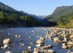 Piyain River in Sylhet