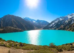 Big Almaty Lake in Almaty