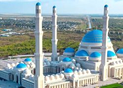 The Grand Mosque of Astana in Astana